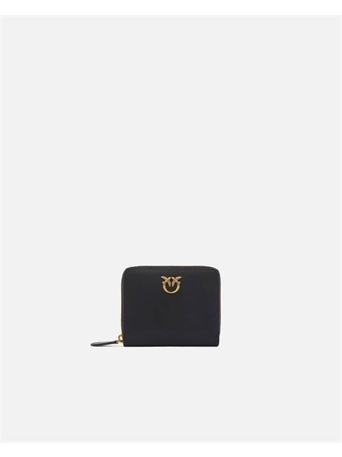 portafoglio quadrato zip-around in pelle Pinko | 100249 A0F1Z99Q